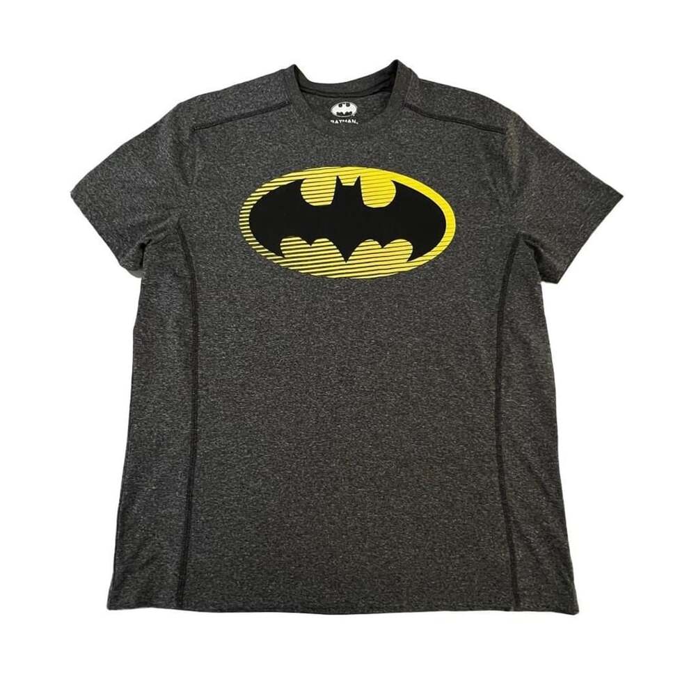 Batman DC Comics Charcoal Heather Athletic Short Sleeve T-Shirt